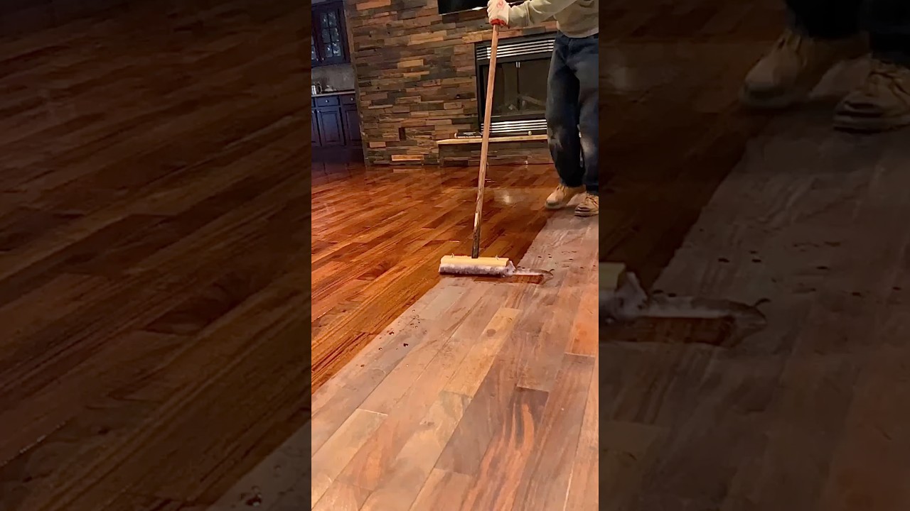 How to apply polyurethane effectively with our step by step guide. #polyurethane #howto #refinishing