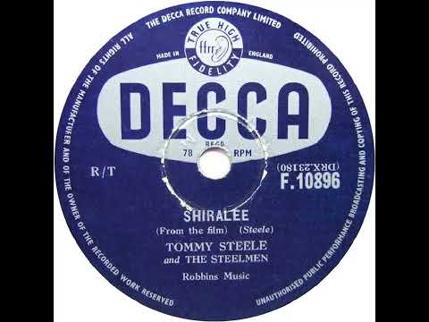 UK New Entry 1957 (118) Tommy Steele & The Steelmen - Shiralee