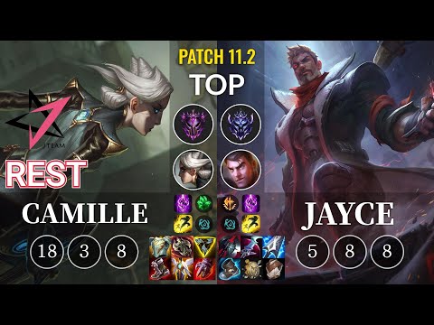 JT Rest Camille vs Jayce Top - KR Patch 11.2
