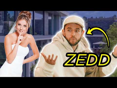 Zedd surprise wedding...in his house