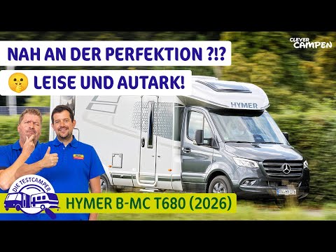 Hymer B-Klasse MC T 680 (2026): Sprinter, SLC-Chassis & Leise | Einer der besten Teilintegrierten?
