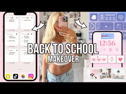 Back to School iPhone Makeover✨What’s on my phone? 📚  MaVie Noelle