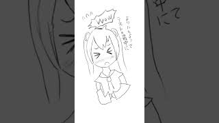 【授業あるある】お腹の音をごまかす歌 第3話  (漫画 Ver.) feat.初音ミク #Shorts