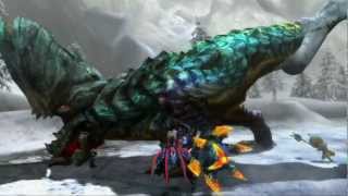 Monster Hunter 3 Ultimate (Wii U) Battle Trailer
