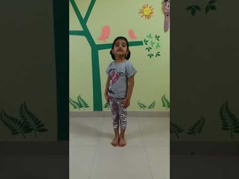 5 year old Aarohee singing her favourite song Dance Monkey