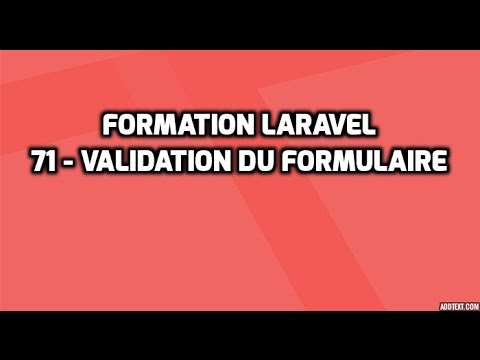 Formation Laravel 5 1 Introduction