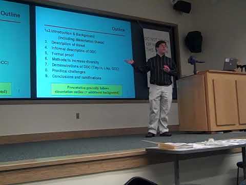 Fully Countering Trusting Trust through Diverse Double-Compiling (DDC) PhD Public Defense (Wheeler)