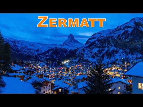 Ultimate ZERMATT Switzerland WINTER Travel Guide – Best Things to do, Matterhorn Views, Highlights