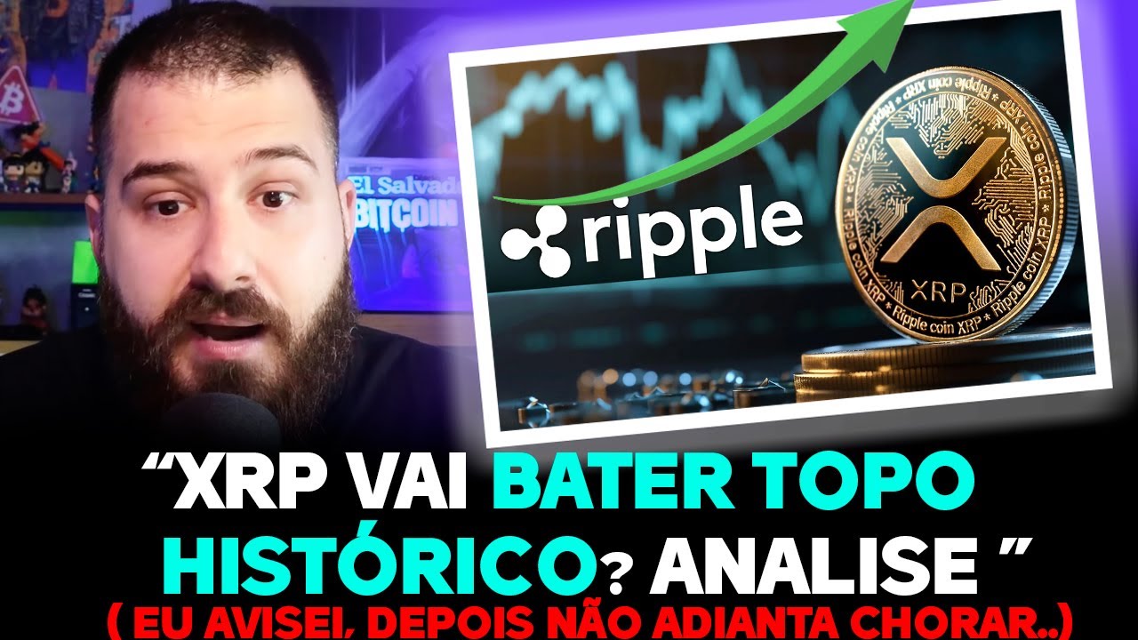 ANÁLISE XRP: SUPER VALORIZAÇÃO | VAI BATER O TOPO HISTÓRICO? 📈