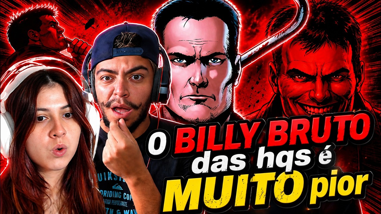 O BILLY BRUTO das hqs é MUITO pior | react