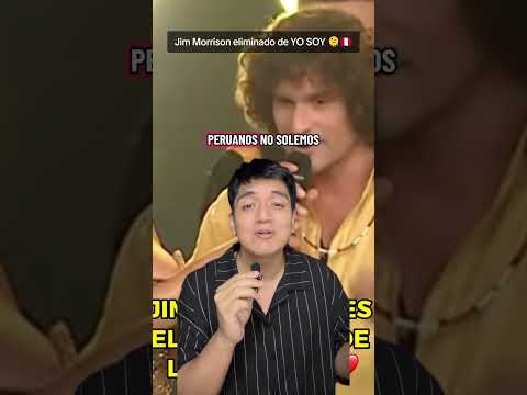 Jim Morrison eliminado de YO SOY #yosoy #yosoyperu #noticias #peru #perú #latinatv #jimmorrison
