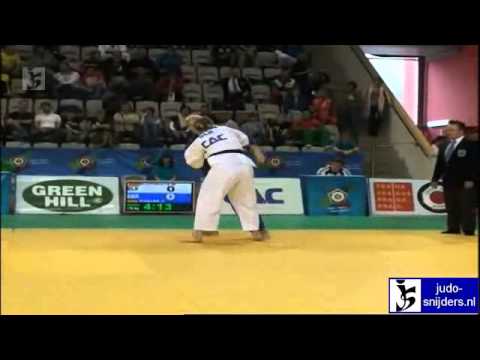 Maryna Slutskaya (BLR) - Jasmin Kuelbs (GER) [+78kg]