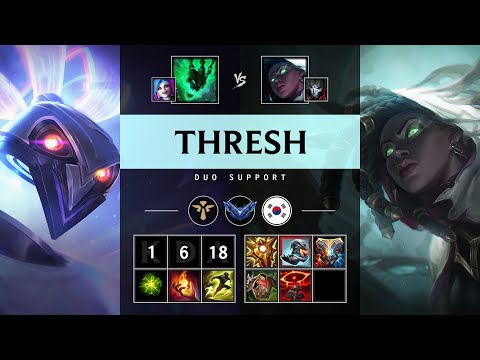 Thresh Support vs Senna - KR Diamond Patch 25.10