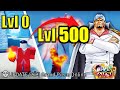 GPO: Starting Over with Magu as Akainu Noob to Pro Level 0 to 500 in Grand Piece Online Update 5