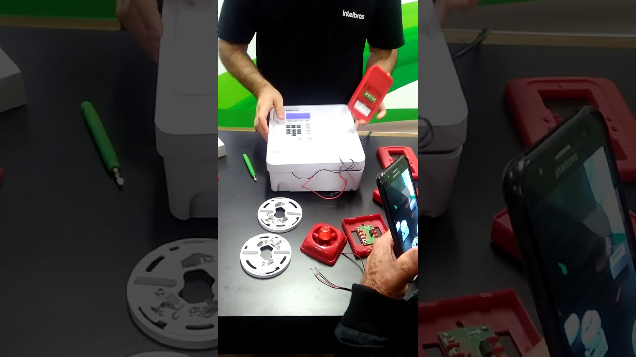 Treinamento do sistema de incêndio Intelbras(1)