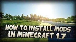 preview picture of video 'The Diamond Trio - how to install mods for minecraft 1.7.2'