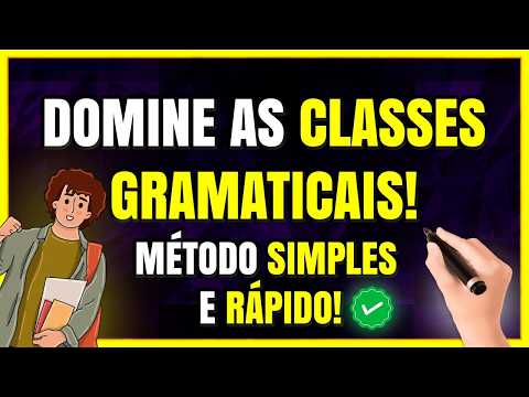 MASTER THE GRAMMATICAL CLASSES IN 13 MINUTES! | Portuguese for Competitions