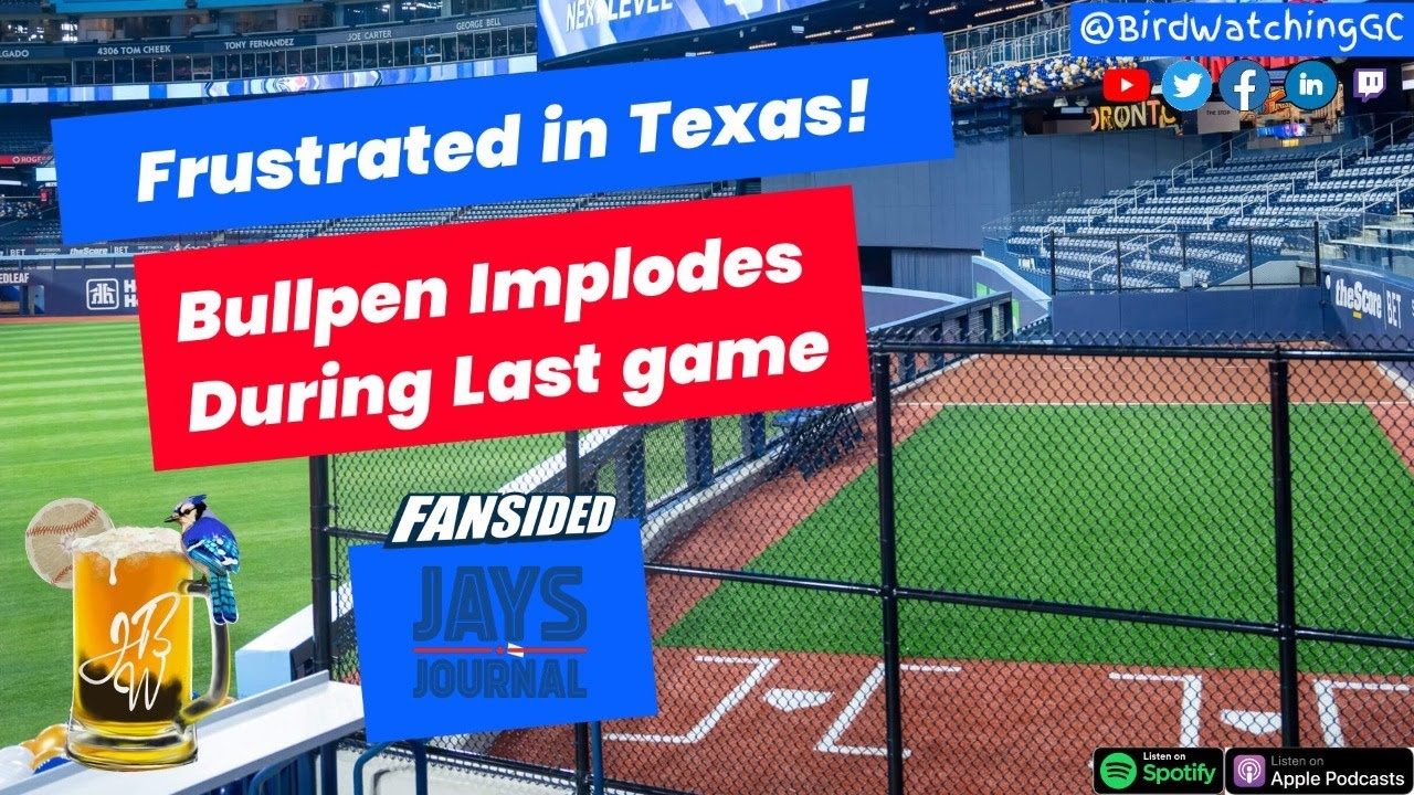 Blue Jays Feeling The Texas Heat After Rough Start To The Road Trip