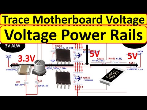 Learn how track Laptop motherboard voltage laptop schematics reading