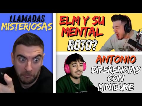 ELM AND HIS BROKEN MIND?😅 | ANTONIO ARGUES WITH MINIDUKE😱 | Best LOL Moments Spanish Clips #355