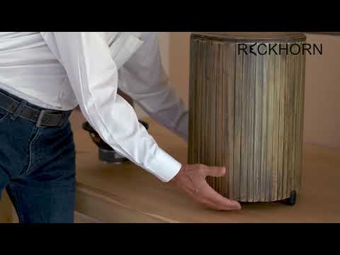 Reckhorn SW-450 Passiv Subwoofer im Bambusgehäuse als Downfire