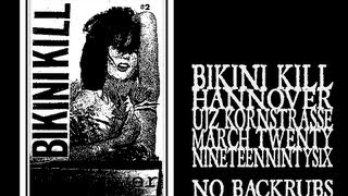 Bikini Kill - No Backrub (Hannover 1996)
