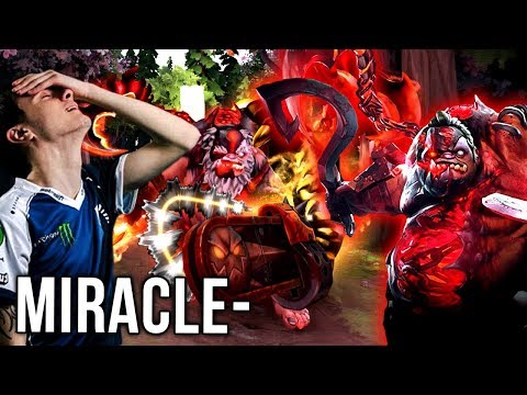Miracle- Pudge Arcana - Better than Dendi?! Amazing Gameplay Dota 2