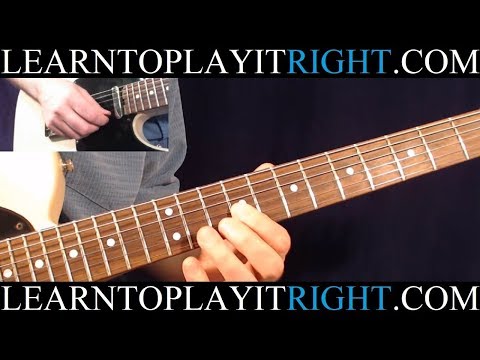 Hotel California Solo Lesson 1/3 - Note by Note - Eagles