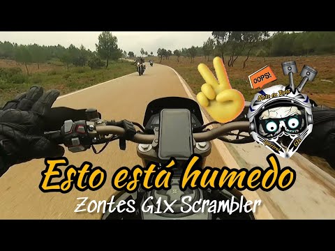 Zontes G1x Scrambler Subida Puerto el Bosquet / Moto en Ruta 🏁#spectralg1x