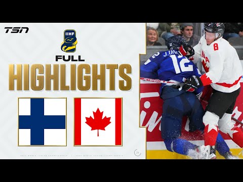 Finland vs. Canada FULL HIGHLIGHTS -- 2024 World Junior Championship