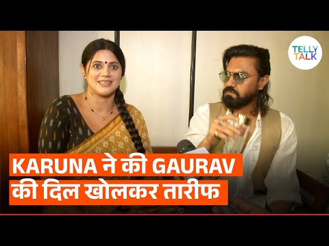 Pushpa Impossible's Karuna Pandey PRAISES co-star Gaurav Chopra says, "Bahut sincere actor hai"