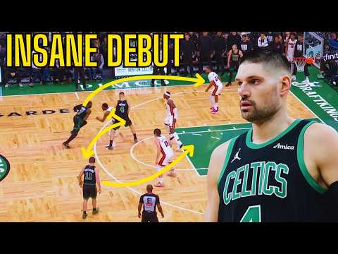 The Nikola Vucevic Boston Celtics DEBUT Was PERFECT...