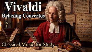 Relaxing Vivaldi Violin Concertos | Baroque Classical Music for Study | 432Hz
