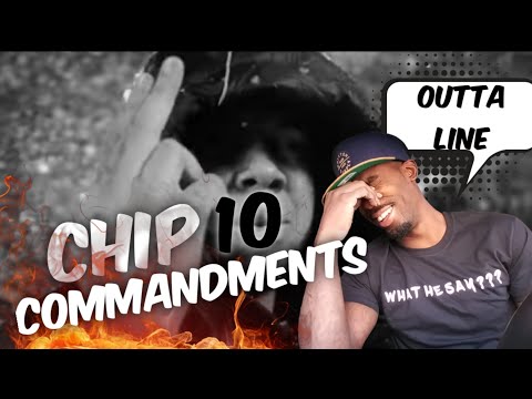 AMERICAN REACTS UK RAPPERS Chip - 10 Commandments