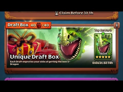 I drafted 10 boxes on the Deathburple Draft Box and here's what I got | Dragons: Titan Uprising