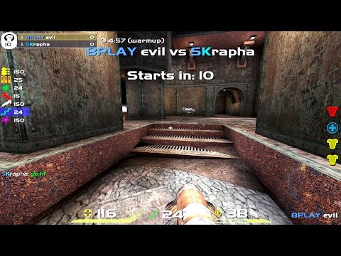 Winners-Bracket Finals - Rapha vs Evil - [no Commentary] QuakeCon 2016, QuakeLive, 2160p 60fps