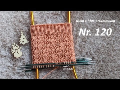 Sock pattern no. 120 - knitting pattern in the round / knitting sock pattern