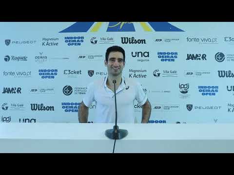 Cem Ilkel QF Indoor Oeiras Open