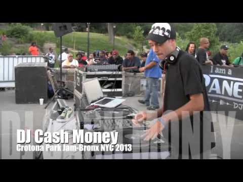 DJ CASH MONEY live 2013 @ CROTONA PARK ,BRONX NEW YORK