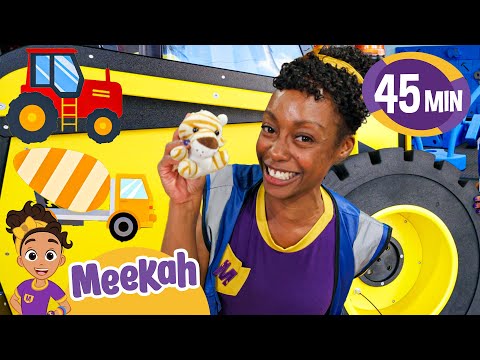 Meekah's Construction Playground Adventure | Educational Videos for Kids | Blippi and Meekah Kids TV