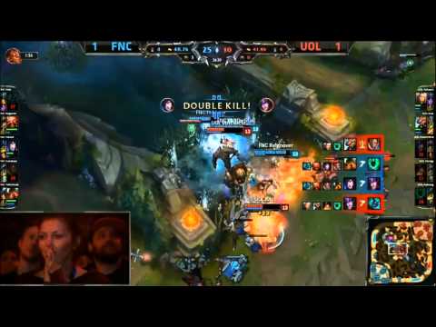 Fnatic vs Unicorns of Love - HIGHLIGHTS - Playoffs Finals Game 3 - EU LCS Spring 2015 - LoL