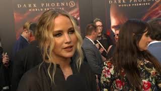 X-MEN: DARK PHOENIX with Jennifer Lawrence at the WORLD PREMIERE video