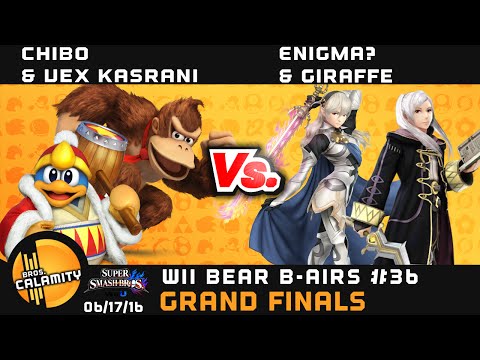WBB #36 | [W] Chibo & Vex Kasrani vs [L] Enigma? & Giraffe - Grand Finals - Smash Wii U