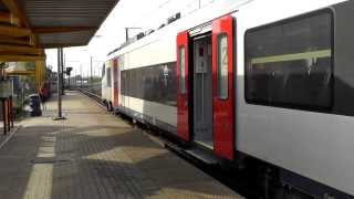 preview picture of video 'treinen, trains, Züge, station Ruisbroek, België, deel 1 van 4'