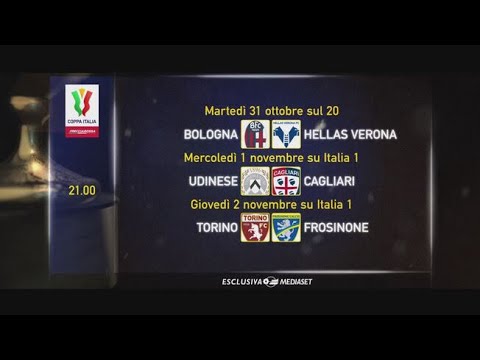 Coppa Italia 2023/2024: i sedicesimi di finale in diretta tv su Mediaset