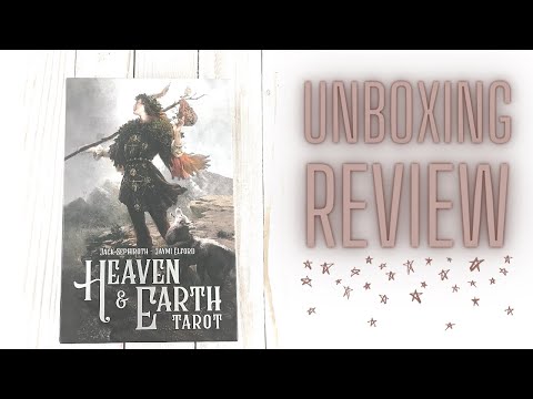 Heaven & Earth Tarot Deck Kit Cards, Tarot Deck Unboxing, Tarot Deck Review, Tarot Deck Walkthrough
