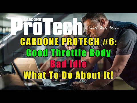 Cardone PROTECH #6:  Good Throttle Body, Bad Idle – What To Do About It