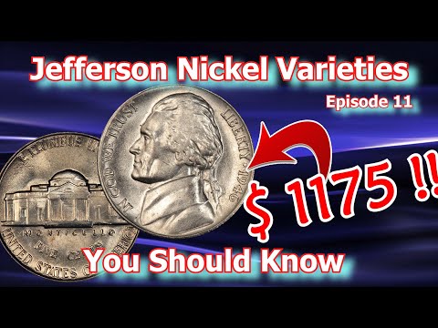 Jefferson Nickel Varieties You Should Know Ep. 11 - 1956, 1941, 1946
