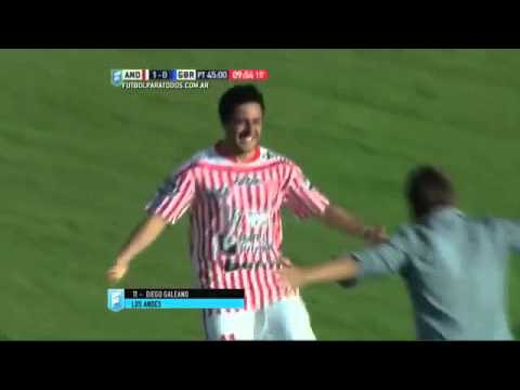 Los Andes 2 - Brown de Madryn 1 - Fecha 42- B Nacional