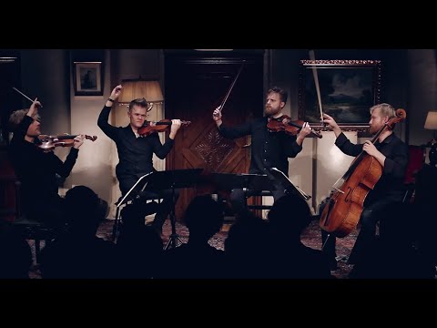 Danish String quartet plays Beethoven quartet in a minor, op. 132, 4th and 5th mov.